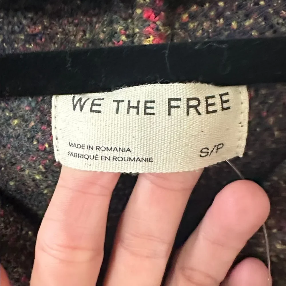 NWT Free People We The Free Merri Tartan Duster- 96% Wool